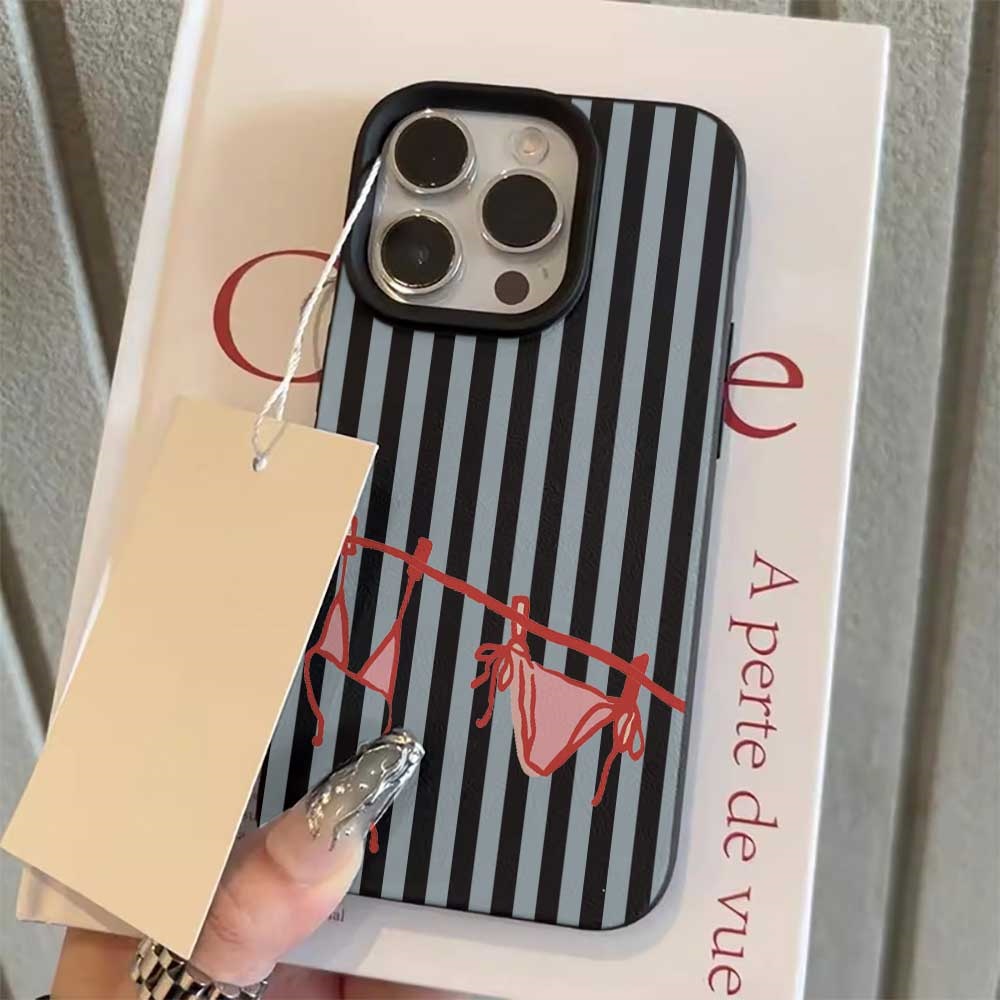 Blue White Striped Bikini Phon – Phone Cases Xr Iphone recenzja i cena
