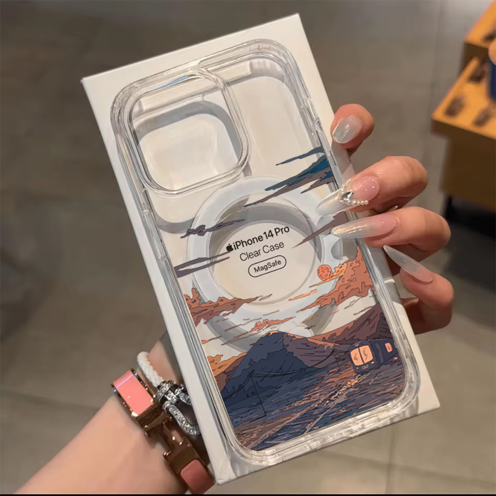 Sunset Pattern Fashion Phone C – Phone Cases Iphone 16 Pro Max recenzja i cena