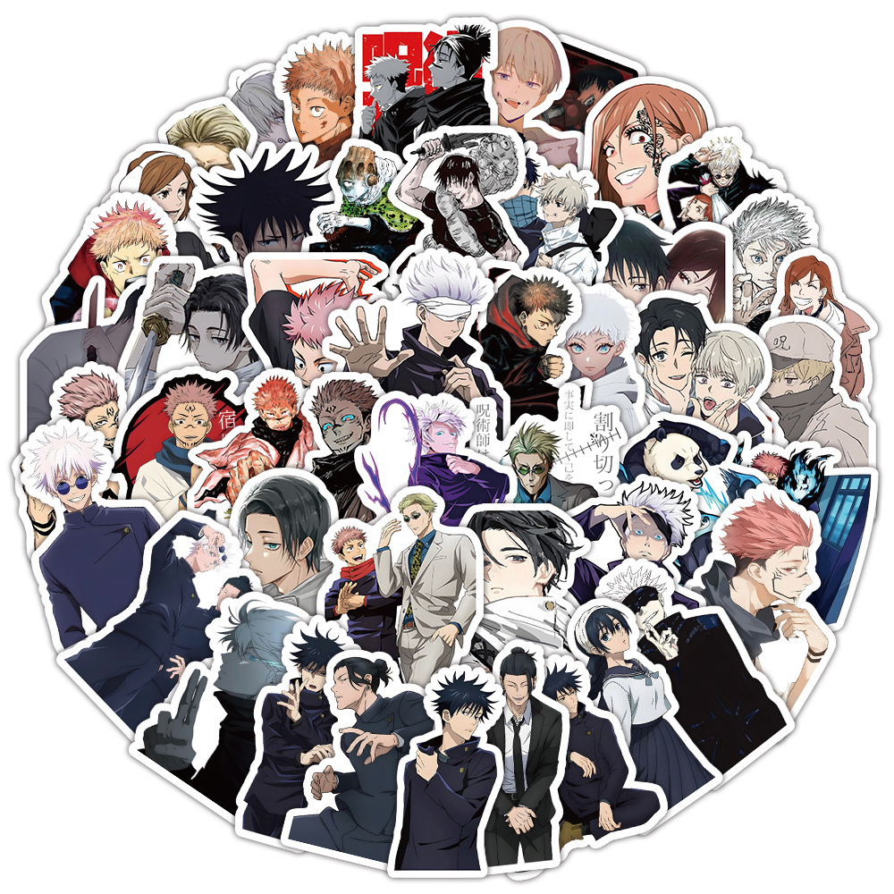 10/30/50/100pcs Hot Anime Juju – Phone Cases Jujutsu Kaisen recenzja i cena