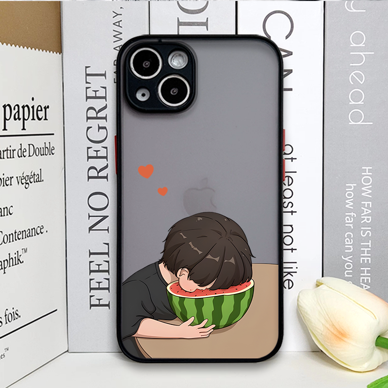 Creative Cartoon Boy Girl Pair – Phone Cases Xr Iphone recenzja i cena