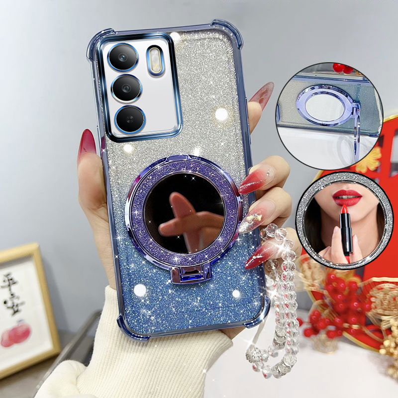 Glitter Four-Corner Shockproof – Phone Cases Quotes recenzja i cena