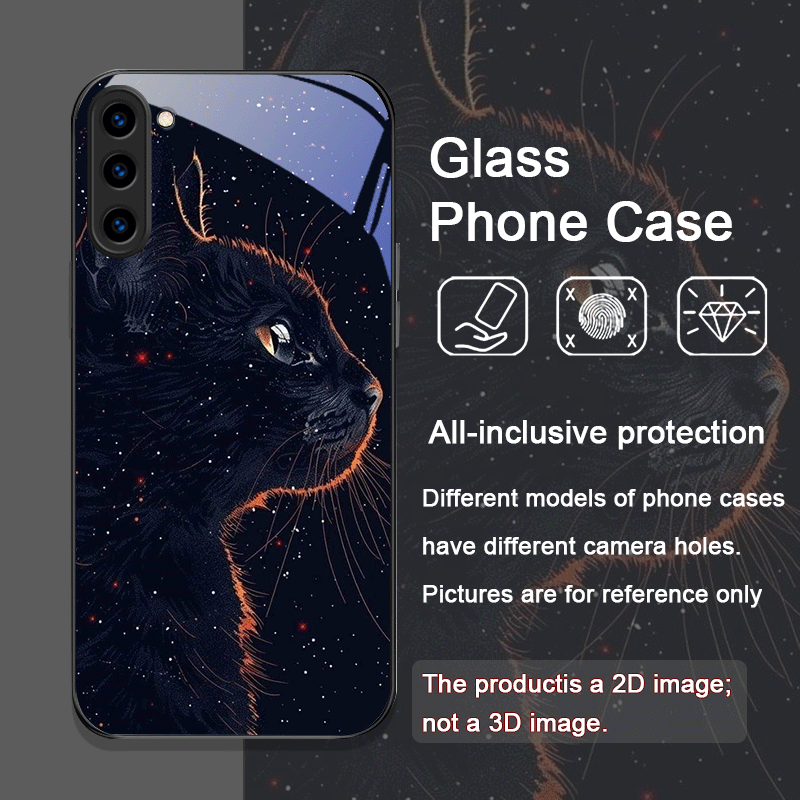 Black Personality Cool Cat Tem – Phone Cases Cat recenzja i cena