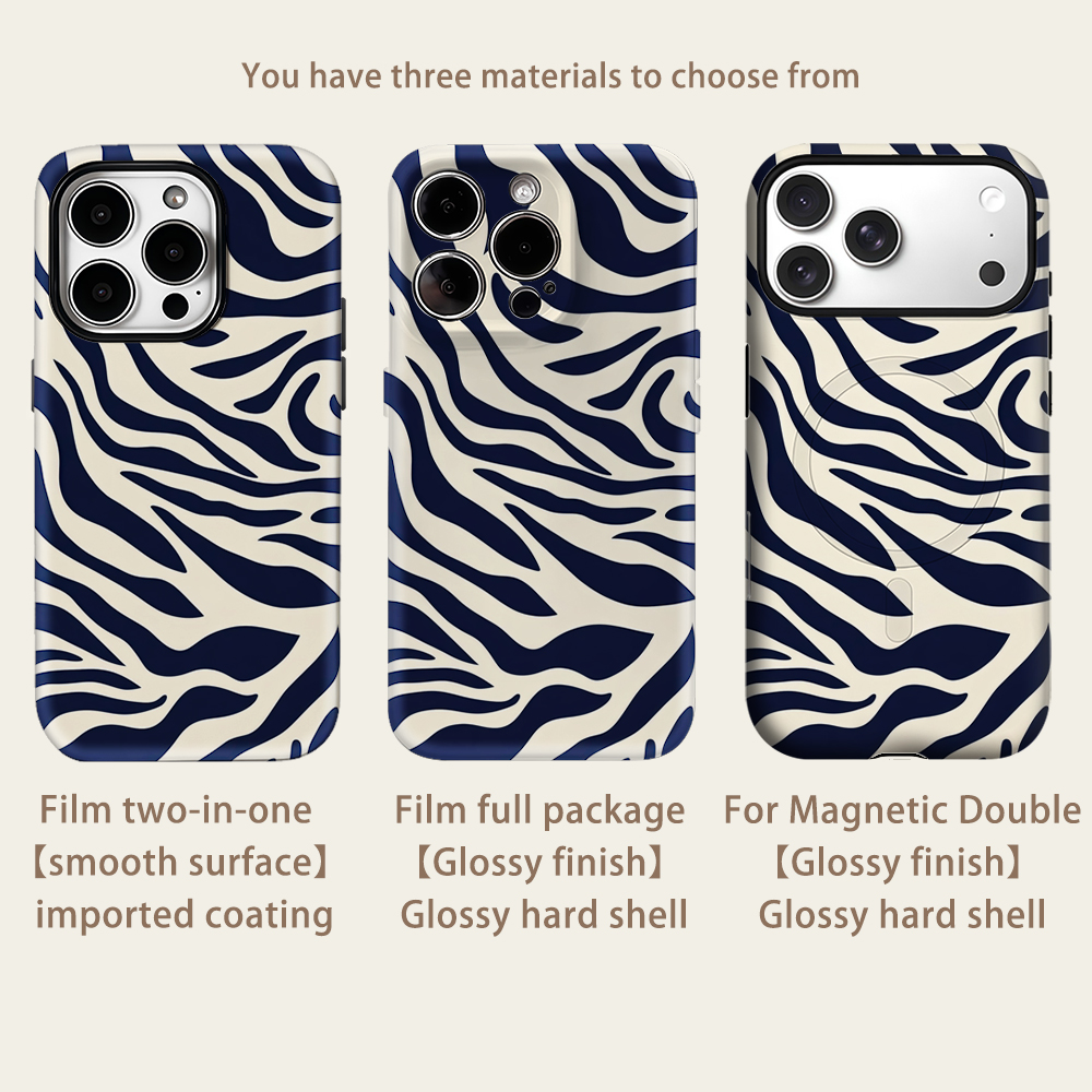 Navy Zebra Phone Case for IPho – Phone Cases Zebra recenzja i cena