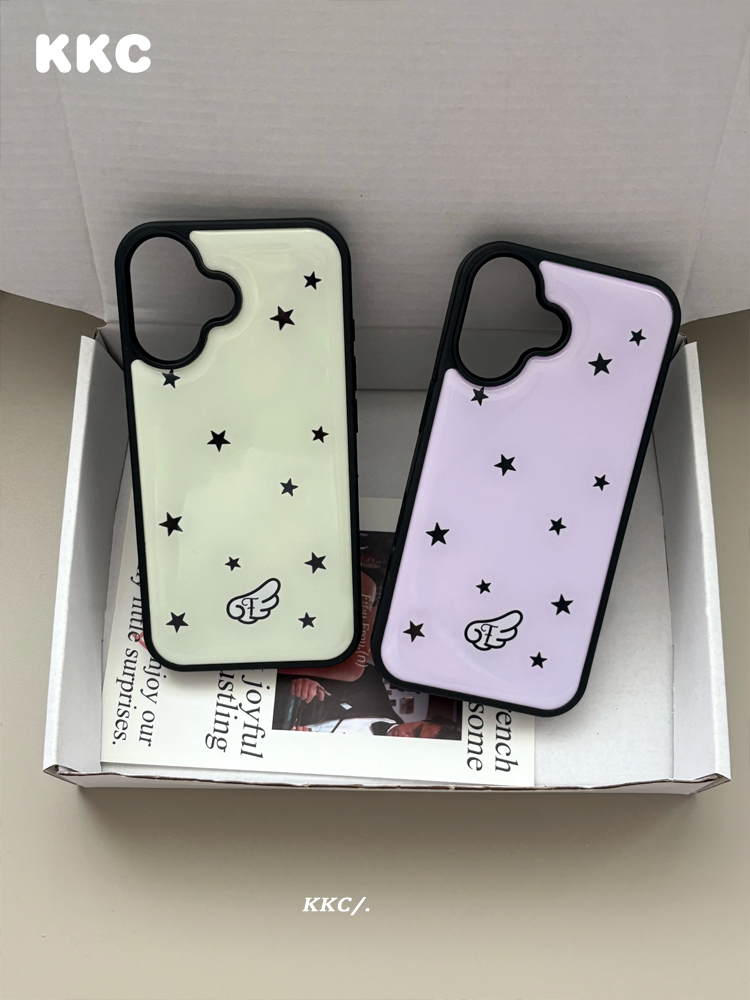 Summer Purple Yellow Stars INS – Phone Cases Purple recenzja i cena