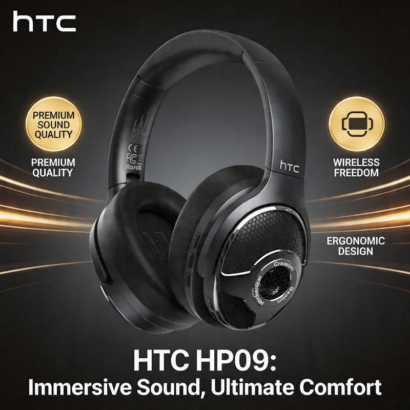 HTC HP09 Headphones Stereo Ear – Phone Cases Officeworks recenzja i cena