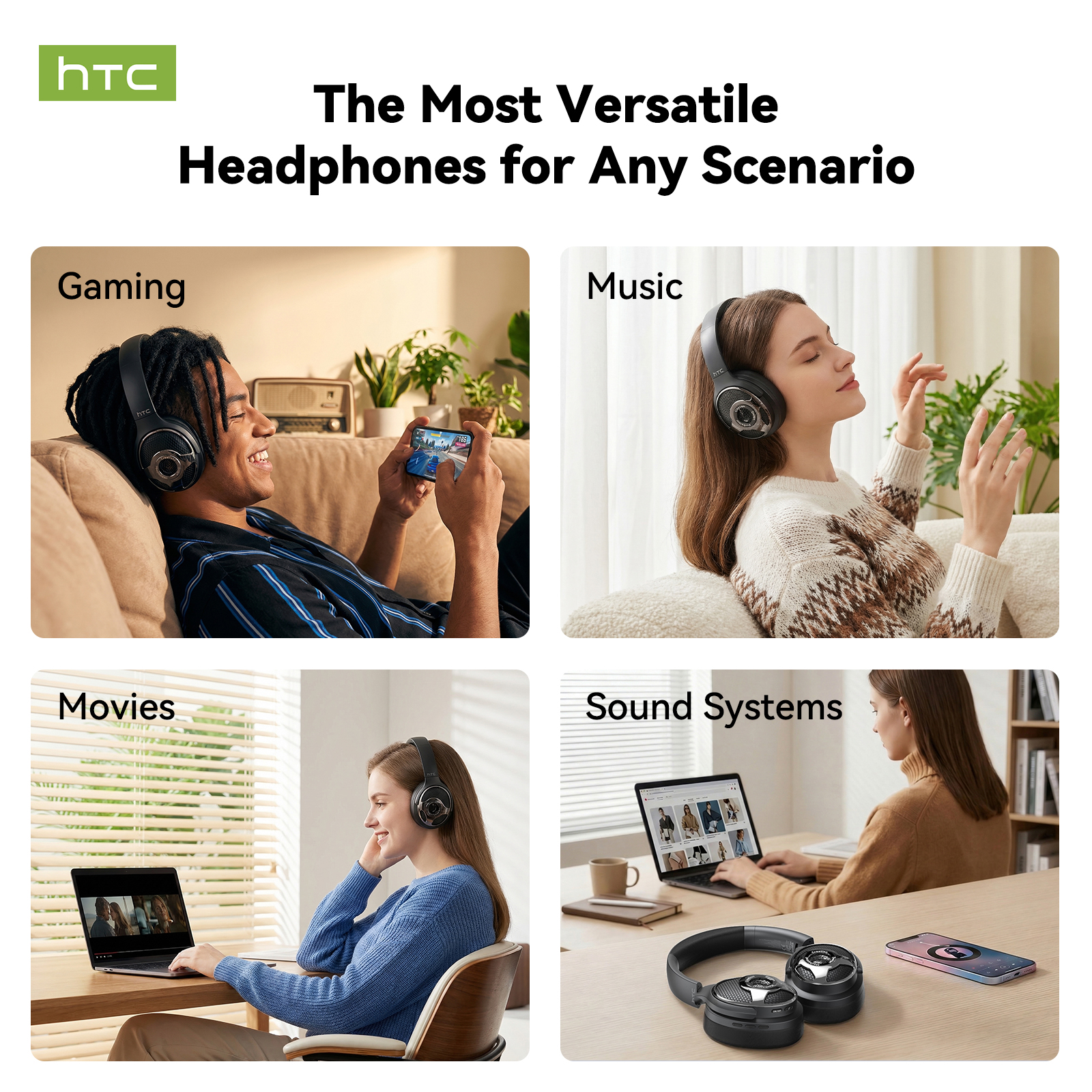 HTC HP09 Headphones Stereo Ear – Phone Cases Officeworks recenzja i cena