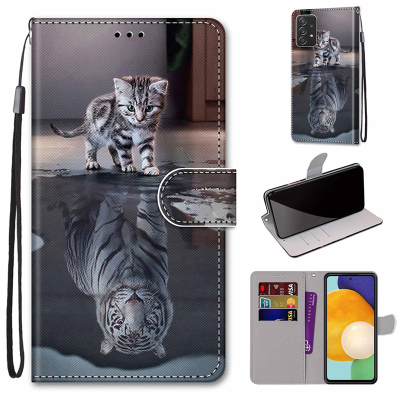 Tiger Animal Painted Wallet Ph – Phone Cases Quotes recenzja i cena