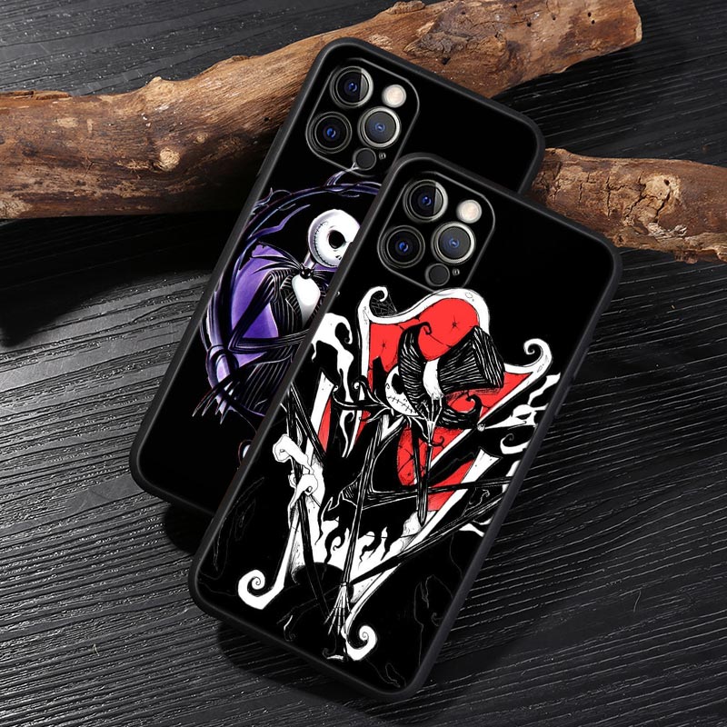 Jack Skellington Black Art Dis – Phone Cases Iphone 16 Pro Max recenzja i cena