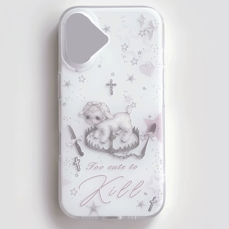 Y2k Korean INS Creative Cute P – Phone Cases Girls recenzja i cena
