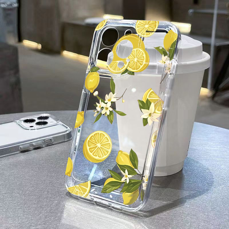 Summer Fruit Lemon Flower Clea – Phone Cases For Samsung recenzja i cena