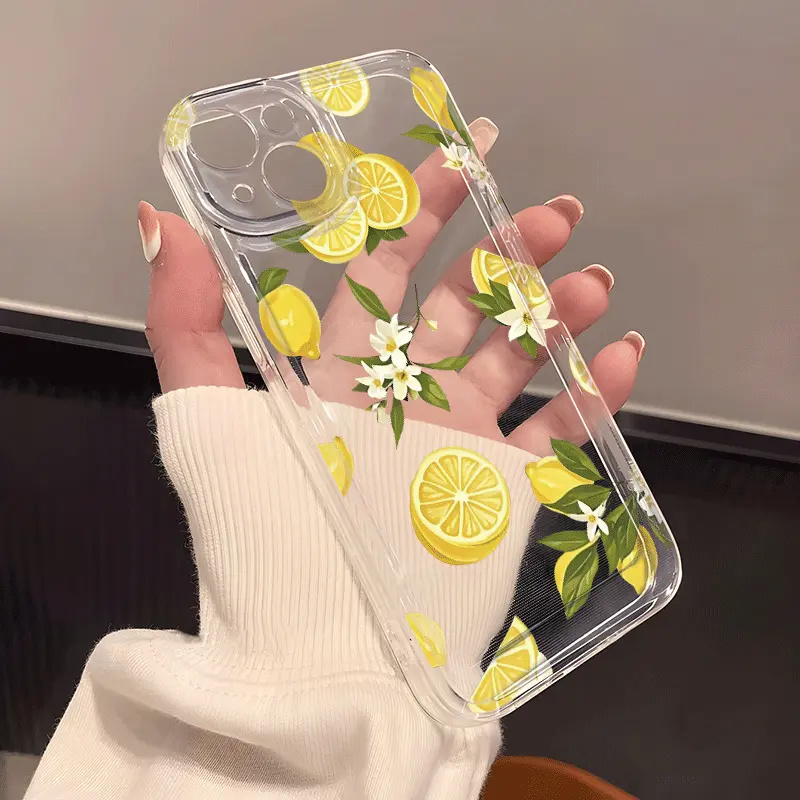 Summer Fruit Lemon Flower Clea – Phone Cases For Samsung recenzja i cena