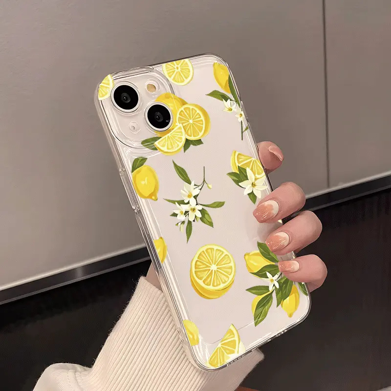 Summer Fruit Lemon Flower Clea – Phone Cases For Samsung recenzja i cena
