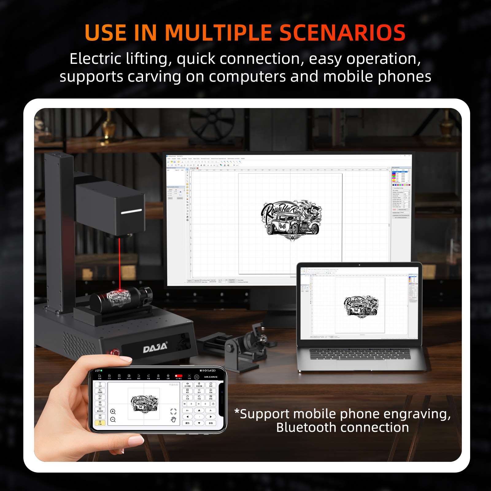 Factory Price New Desktop Lase – Phone Cases Price recenzja i cena
